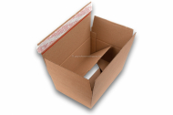 Caisse carton fond automatique | Paysdesenveloppes.be