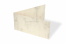 Cartes Marbre - 90 x 173 mm, marbré beige | Paysdesenveloppes.be