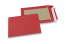 Enveloppes dos carton colorées - Rouge, 162 x 229 mm | Paysdesenveloppes.be