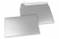 Enveloppes papier colorées - Argent métallisé, 114 x 162 mm | Paysdesenveloppes.be