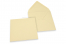 Enveloppes colorées pour cartes de voeux - camel, 155 x 155 mm | Paysdesenveloppes.be