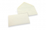 Enveloppes crème pour cartes de voeux - 120 x 185 mm | Paysdesenveloppes.be