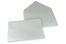 Enveloppes colorées pour cartes de voeux - argent métallisé, 162 x 229 mm | Paysdesenveloppes.be