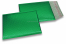 Enveloppes à bulles ECO métallique - vert 180 x 250 mm | Paysdesenveloppes.be