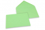 Enveloppes colorées pour cartes de voeux - vert menthe, 162 x 229 mm | Paysdesenveloppes.be