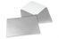 Enveloppes colorées pour cartes de voeux - argent, 162 x 229 mm | Paysdesenveloppes.be