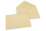 Enveloppes colorées pour cartes de voeux - camel, 162 x 229 mm | Paysdesenveloppes.be