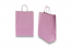 Sacs papier kraft avec anses rondes - lilas, 260 x 120 x 350 mm, 90 gr | Paysdesenveloppes.be