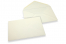 Enveloppes crème pour cartes de voeux - 156 x 220 mm | Paysdesenveloppes.be