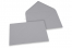 Enveloppes colorées pour cartes de voeux - gris, 162 x 229 mm | Paysdesenveloppes.be