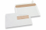 Enveloppes blanc cassé à fenêtre, 162 x 229 mm (C5), fenêtre à droite 40 x 110 mm, position de la fenêtre à 15 mm du droit et à 72 mm du bas, 90 gr. | Paysdesenveloppes.be