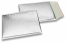 Enveloppes à bulles ECO métallique - argent 180 x 250 mm | Paysdesenveloppes.be