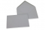 Enveloppes colorées pour cartes de voeux - gris, 114 x 162 mm | Paysdesenveloppes.be