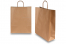 Sacs papier kraft avec anses rondes - bronze, 320 x 120 x 410 mm, 100 gr | Paysdesenveloppes.be