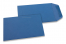 Pochettes en papier kraft couleur - Bleu royal, 85 x 125 mm | Paysdesenveloppes.be