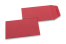 Pochettes en papier kraft couleur - Rouge, 65 x 105 mm | Paysdesenveloppes.be