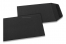 Pochettes en papier kraft couleur - Noir, 85 x 125 mm | Paysdesenveloppes.be