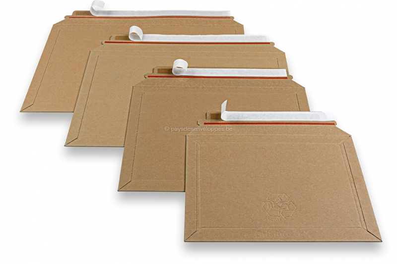 Enveloppe carton d'expédition, enveloppe carton rigide : Facilembal